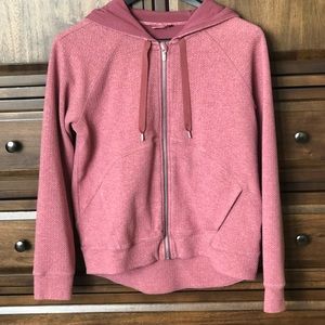 LULULEMON “Catch the Moment” HOODIE.  Sz.12  Dusty Pink
